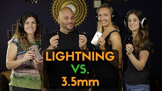 Lightning Headphones vs 3.5mm Jack Challenge: Best iPhone 7 Headphones! #YTNextUp