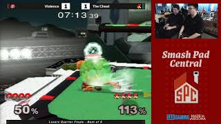 SPC 140 Losers Quarter Finals - Violence (Samus) vs PEPIS|The Cheat (Luigi)