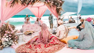 Peter & Jessica | DESTINATION WEDDING 2022 | Indian Sikh Wedding Highlights | CANCUN |