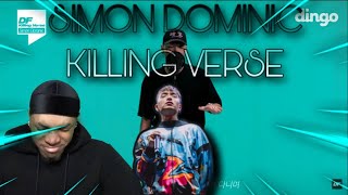 SIMON DOMINIC KILLING VERSE - DINGO FREESTYLE (🔥🔥REACTION🔥🔥)