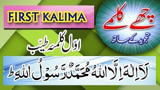 First Kalima |kalima tayab| Learn With Tajweed HD arabic Text |کلمہ طیب| Learn Quran Live
