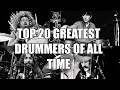Top 20 Greatest Rock Drummers Of All Time