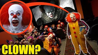 if you see Clowns in a Movie Theater, Don’t watch the show! GET OUT and RUN FAST!! (They are bad)