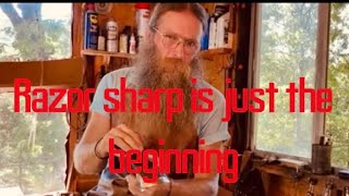 How To Sharpen A Knife/ Carving Tools