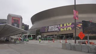 Louisiana authorities beef up security ahead of Super Bowl in New Orleans