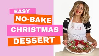 How to Make Rocky Road Chocolate Reef (Christmas Dessert Edition) No Baking Required! 🎄