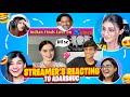 Payal gaming reaction on @adarshuc  || Streamers reacted to my omegle @adarshuc