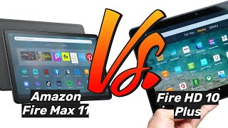 Comparison Amazon Fire Max 11 vs Amazon Fire HD 10 Plus