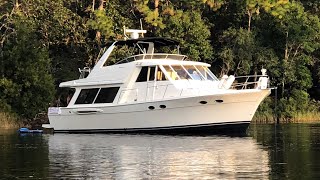 2007 Meridian 490 For Sale.  Edwards Yacht Sales- SOLD!