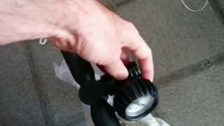 how to install the gauge for inflatable SUP pump ポンプの圧力計