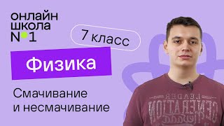 Смачивание и несмачивание. Капиллярные явления. Температура. Физика 7 класс. Урок 3