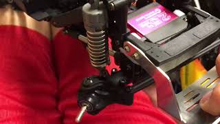 Tamiya CC02 Prototype Axle Servo Mount