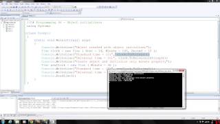 C# Programming 46 - Object initializers