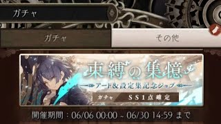 【シノアリス】推しのアリスをお迎えするために束縛の集憶を引くが…！【SINoALICE】【ガチャ動画】【5周年】【アート＆設定集記念ジョブ】