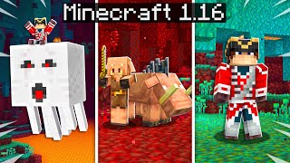 TOUTES LES NOUVEAUTÉS DE MINECRAFT 1.16 !