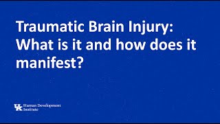 Traumatic Brain Injury Part 2