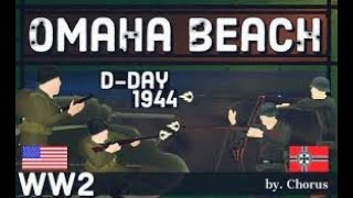 Omaha Beach D-Day Gameplay - Ravenfield