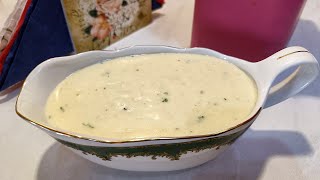 The best recipe for Creamy Garlic Sauce..How to make Garlic Sauce..