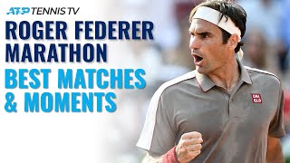 ROGER FEDERER MARATHON: His Best ATP Tour Moments!