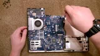 Как разобрать Ноутбук Samsung R60 (Samsung R60 disassembly. How to replace HDD, RAM)