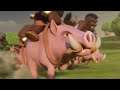 clash of clans ride of the hog riders פרסומת טלוויזיה רשמית