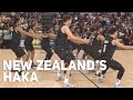 New Zealand Haka vs Great Britain Basketball at The Copper Box