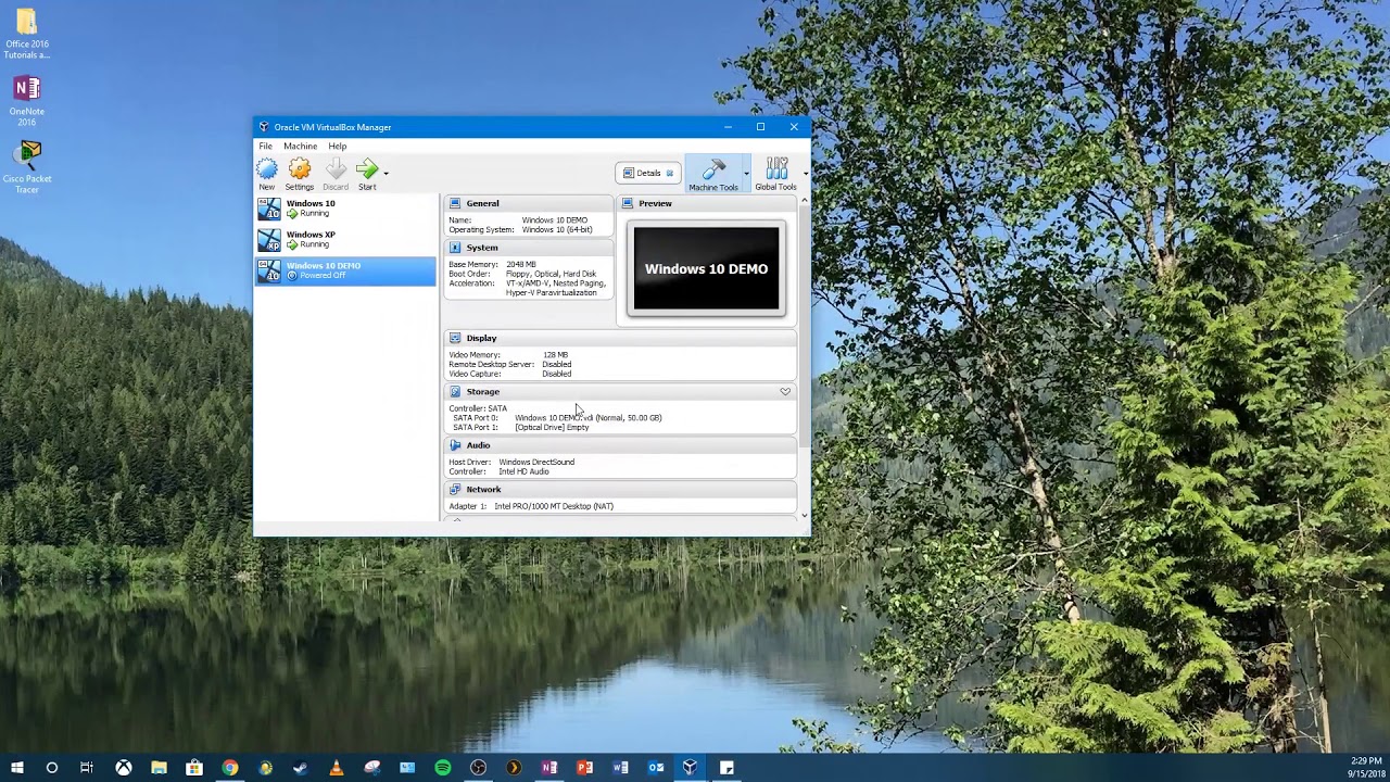 Windows 11 Oracle Virtualbox Dbwera