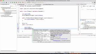 Producer Consumer Pattern Using a BlockingQueue in Java