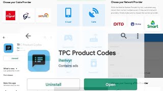 HOW TO LOAD USING TPC PRODUCT CODES APP. (Eload Section)