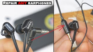 Repair ANY Earphone 3.5mm jack DIY