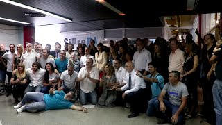 Televisión Pública Argentina: acto a 20 años de la toma del canal