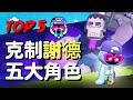 【荒野亂鬥】克制謝德的角色推薦 TOP 5！穿牆怎麼打? 直接把牆破了！Brawl Stars