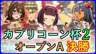 【ウマ娘】カプリコーン杯2 オープン 決勝戦【無課金トレーナーVSチャンピオンズミーティング】