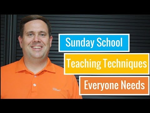 Who is a Sunday school teacher?