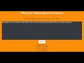 Typing Speed Calculator In JavaScript With Source Code | Source Code & Projects