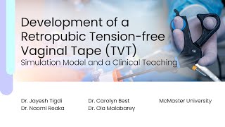 Development of a Retropubic Tension-free Vaginal Tape (TVT) Simulation Model and a Clinical Teaching