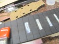 How to make a custom fretboad for a guitar luthier building