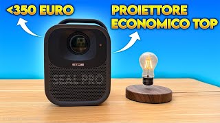 Etoe Seal Pro Proiettore economico con Google Tv