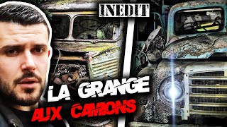 Je découvre une GRANGE ABANDONNÉE ! Avec des camions !