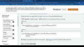 Developing on AWS: Lab 2 Java - Develop Solutions Using Amazon S3