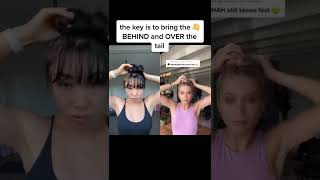 Easiest Messy Bun Hack Ever
