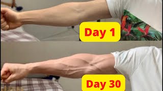 get bigger forearms in 4 week. best forearms home work out.