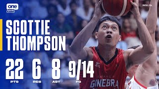 Scottie Thompson SINKS 22 PTS for Ginebra💥 | PBA SEASON 49 COMMISSIONER'S CUP | HIGHLIGHTS