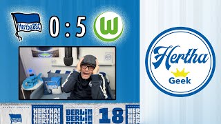 Hertha BSC - VfL Wolfsburg 0:5 I 24.01.2023 I Highlights I Analyse