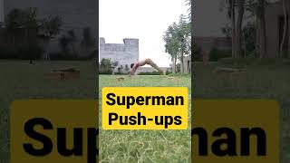 Superman pushups | superman pushup | Pushups variation | pushups | stamina | strength training