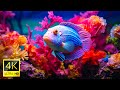 The Best 4K Aquarium - Dive Into The Mesmerizing Underwater Realm, Sea Jellyfish, Coral Reefs .