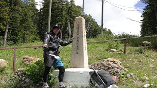 【アメリカ縦断トレイル】やっと国境に立つ。Glacierはかなりの絶景！(Continental Divide Trail Ep1)