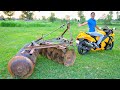 Suzuki Hayabusa VS Disc Harrow | क्या हायाबूसा से खेती हो पाएगी? Unique Experiment