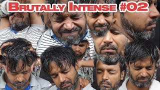 Brutally Intense Head Massage #2 with Hair and Neck Cracking