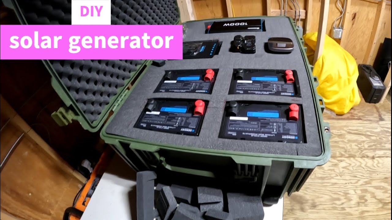 Diy Solar Generator Build Part 1 Youtube